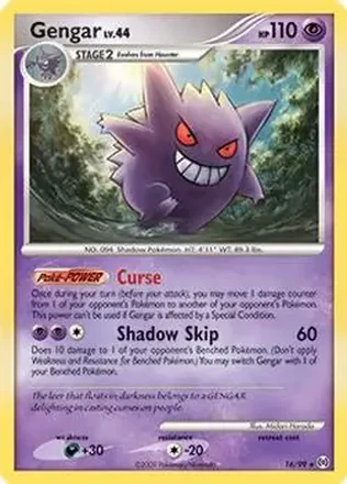 2009 Pokemon Platinum Arceus #16/99 - Gengar