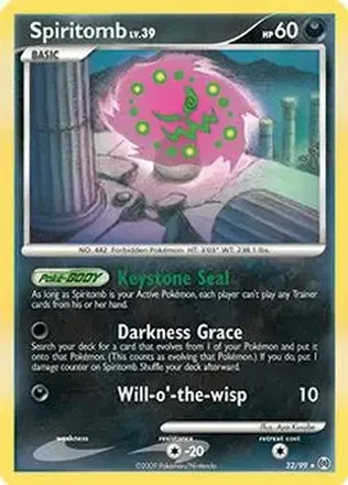 2009 Pokemon Platinum Arceus feature card
