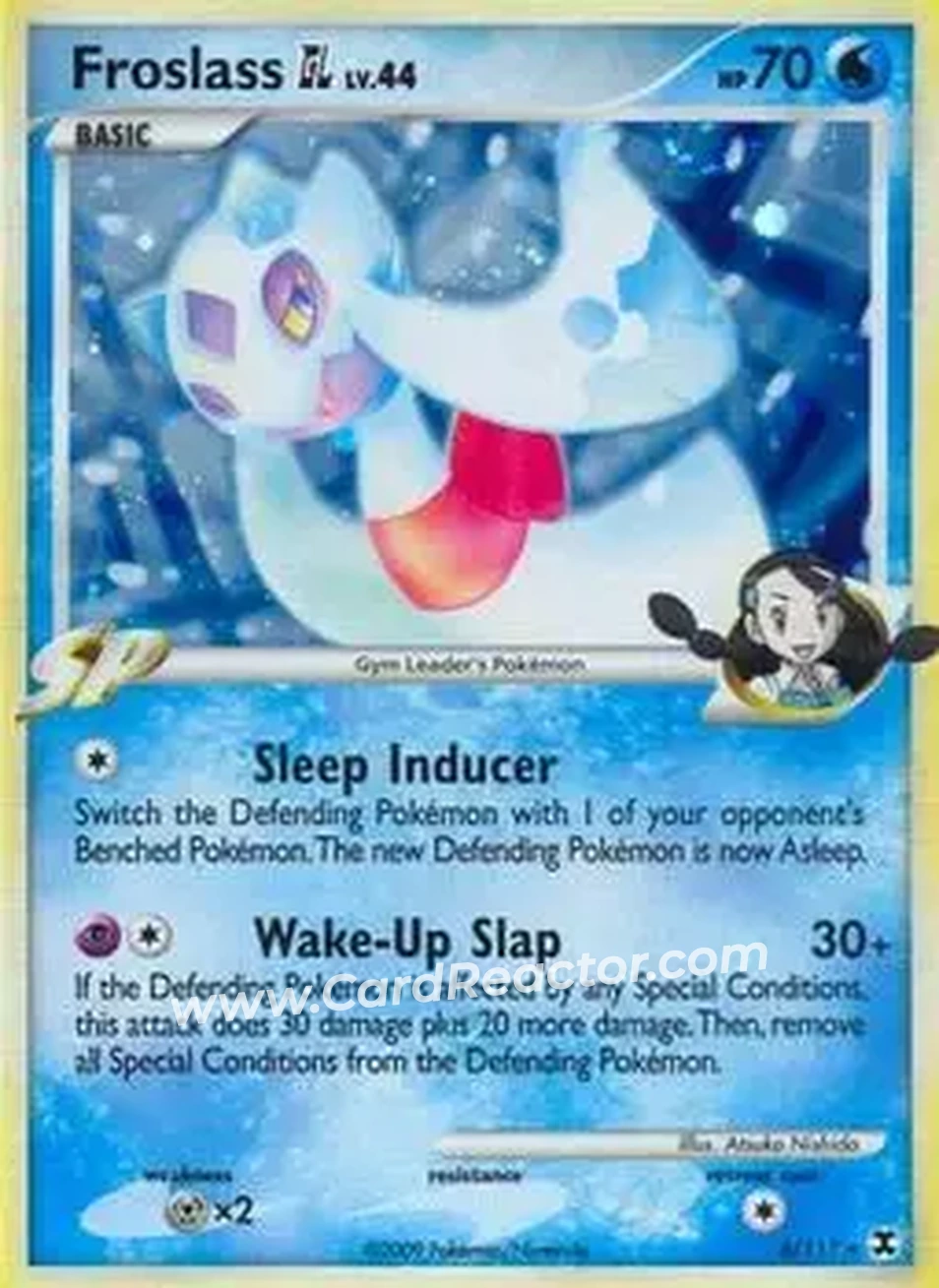 2009 Pokemon Platinum Rising Rivals #6/111 - Froslass - Front