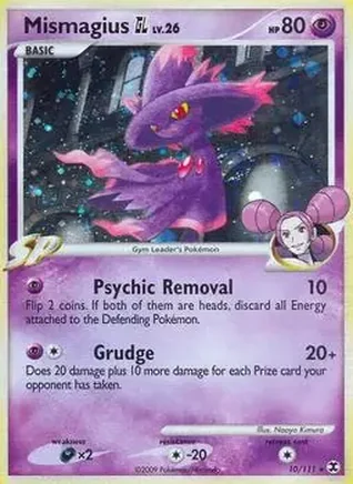 2009 Pokemon Platinum Rising Rivals #10/111 - Mismagius ex