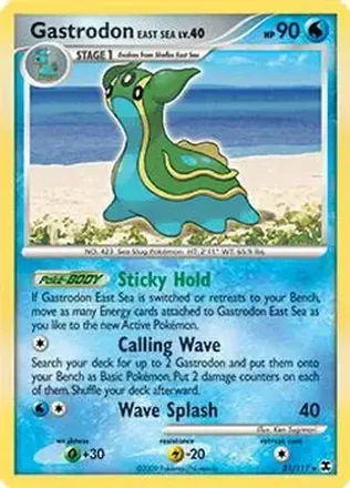 2009 Pokemon Platinum Rising Rivals feature card