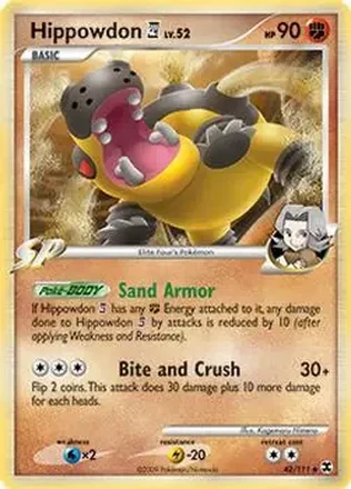 2009 Pokemon Platinum Rising Rivals feature card
