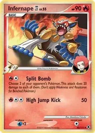 2009 Pokemon Platinum Rising Rivals feature card