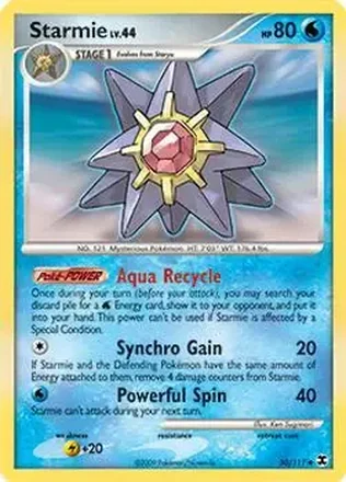 2009 Pokemon Platinum Rising Rivals #50/111 - Starmie