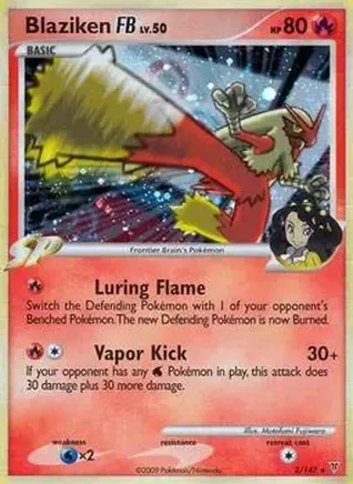 2009 Pokemon Platinum Supreme Victors #2/147 - バシャーモ