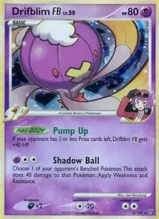 2009 Pokemon Platinum Supreme Victors #3/147 - Drifblim