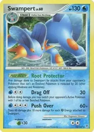 2009 Pokemon Platinum Supreme Victors #12/147 - Swampert