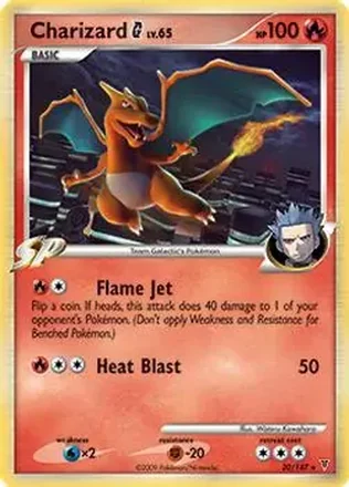 2009 Pokemon Platinum Supreme Victors #20/147 - Charizard