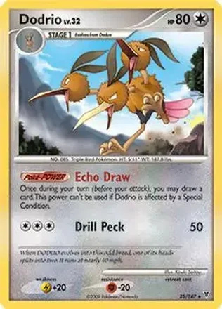 2009 Pokemon Platinum Supreme Victors #25/147 - Dodrio
