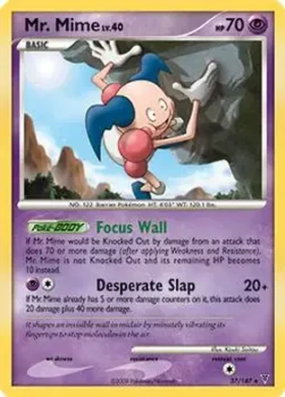 2009 Pokemon Platinum Supreme Victors #37/147 - Mr. Mime