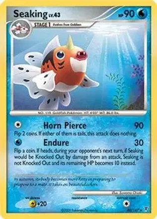 2009 Pokemon Platinum Supreme Victors #43/147 - Seaking