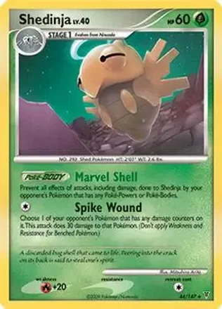 2009 Pokemon Platinum Supreme Victors #44/147 - Shedinja