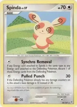 2009 Pokemon Platinum Supreme Victors #46/147 - Spinda