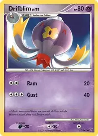 2009 Pokemon Platinum Supreme Victors feature card