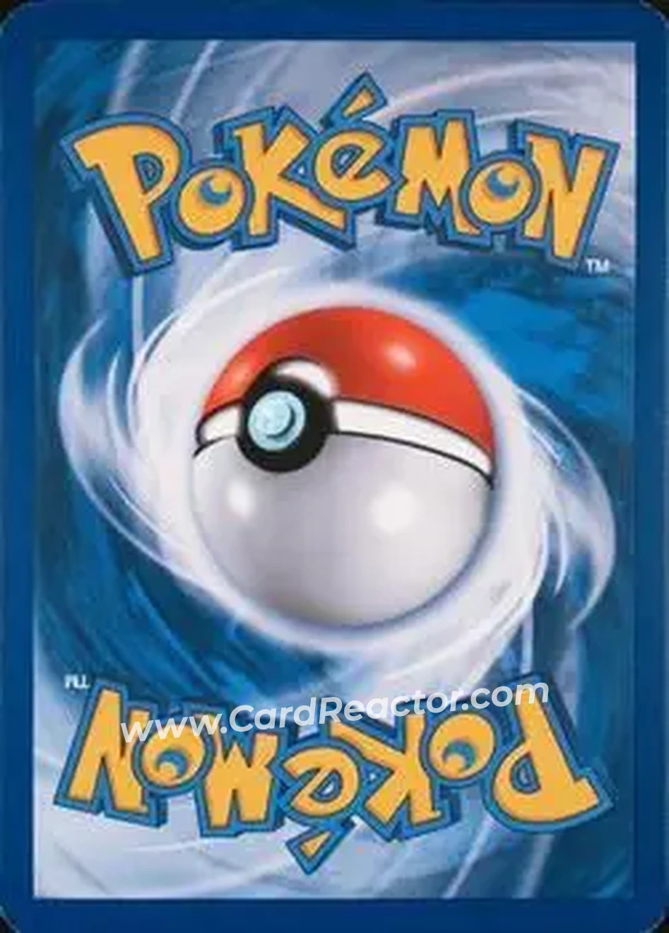 2009 Pokemon Rumble #7 - Pikachu - Back