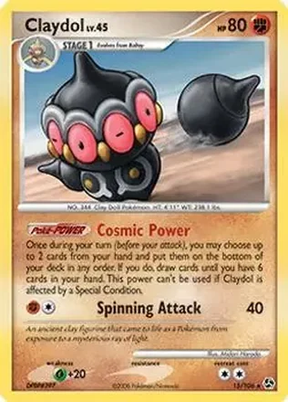 2008 Pokemon Diamond & Pearl Great Encounters #15/106 - Claydol