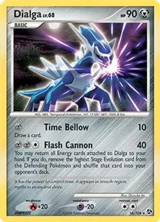 2008 Pokemon Diamond & Pearl Great Encounters #16/106 - Dialga