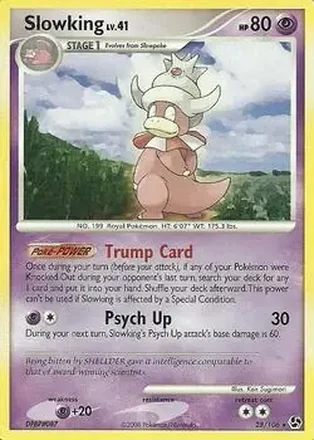 2008 Pokemon Diamond & Pearl Great Encounters #28/106 - Slowking