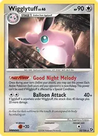 2008 Pokemon Diamond & Pearl Great Encounters #32/106 - Wigglytuff
