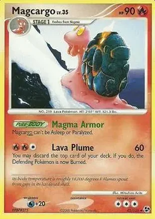 2008 Pokemon Diamond & Pearl Great Encounters feature card