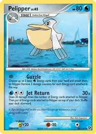 2008 Pokemon Diamond & Pearl Great Encounters #48/106 - Pelipper