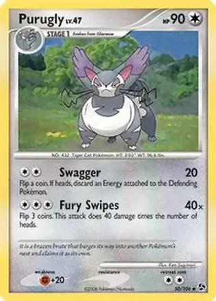 2008 Pokemon Diamond & Pearl Great Encounters feature card