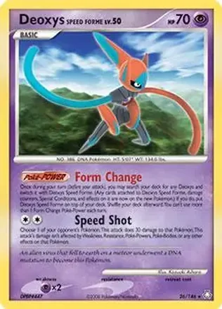 2008 Pokemon Diamond & Pearl Legends Awakened #26/146 - Deoxys