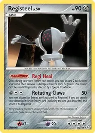 2008 Pokemon Diamond & Pearl Legends Awakened feature card