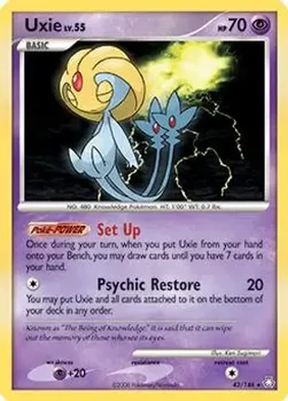 2008 Pokemon Diamond & Pearl Legends Awakened feature card