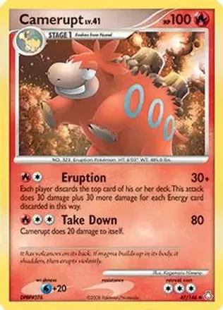 2008 Pokemon Diamond & Pearl Legends Awakened feature card