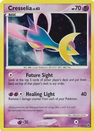 2008 Pokemon Diamond & Pearl Majestic Dawn #2/100 - Cresselia