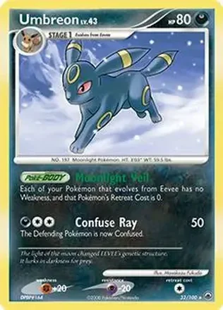 2008 Pokemon Diamond & Pearl Majestic Dawn #32/100 - Umbreon