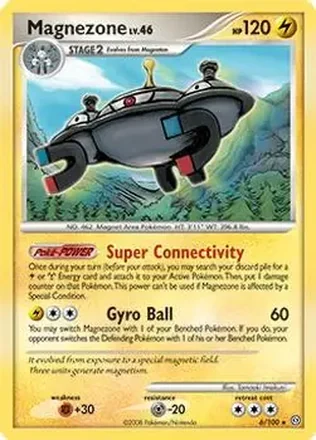 2008 Pokemon Diamond & Pearl Stormfront #6/100 - Magnezone