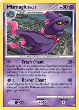 2008 Pokemon Diamond & Pearl Stormfront #7/100 - Mismagius ex