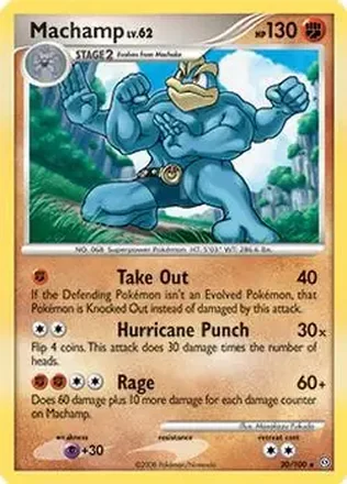 2008 Pokemon Diamond & Pearl Stormfront #20/100 - Machamp