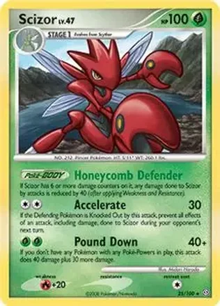 2008 Pokemon Diamond & Pearl Stormfront #25/100 - Scizor