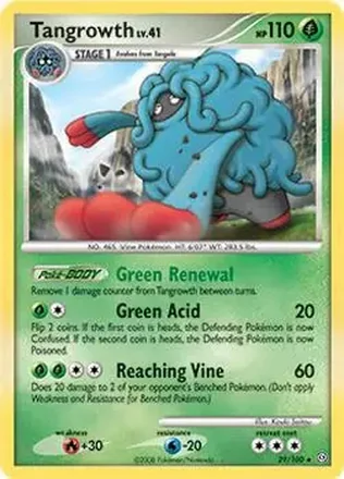 2008 Pokemon Diamond & Pearl Stormfront #29/100 - Tangrowth