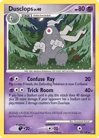 2008 Pokemon Diamond & Pearl Stormfront #35/100 - Dusclops