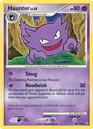 2008 Pokemon Diamond & Pearl Stormfront #40/100 - Haunter