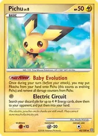 2008 Pokemon Diamond & Pearl Stormfront feature card