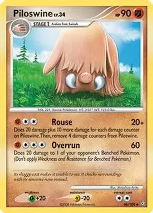 2008 Pokemon Diamond & Pearl Stormfront feature card
