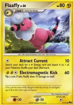 2008 Pokemon Organized Play Series 7 #7/17 - Flaaffy