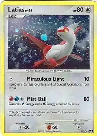 2008 Pokemon Organized Play Series 7 - Holo #3/17 - Latias ex