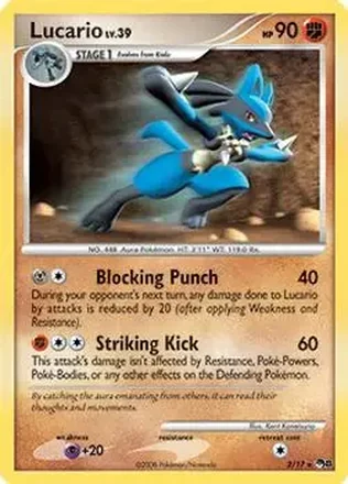 2008 Pokemon Organized Play Series 8 #2/17 - Lucario