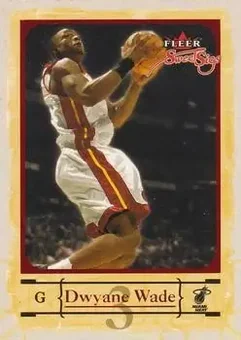2004-05 Fleer Sweet Sigs #7 - Dwyane Wade - Miami Heat