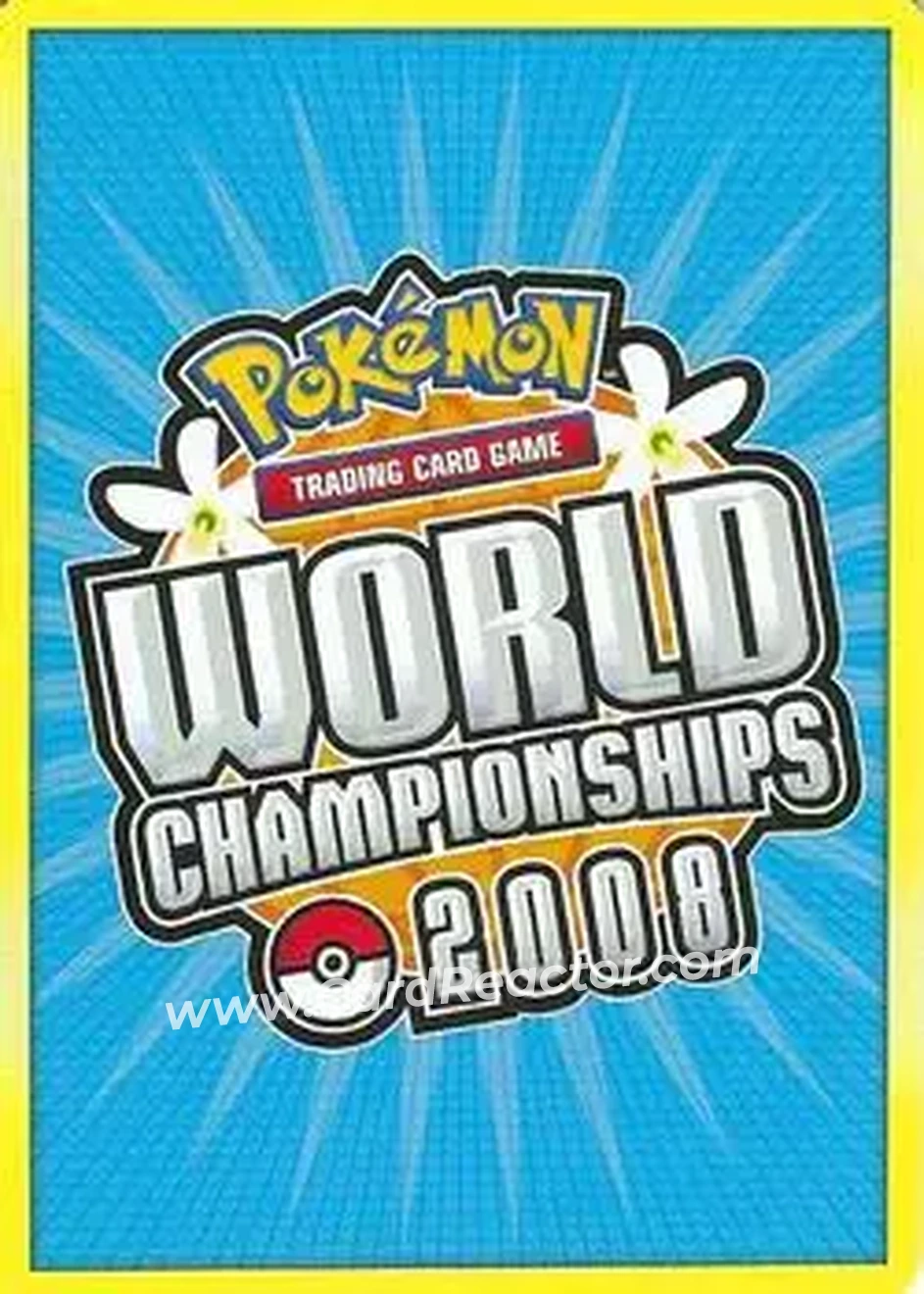 2008 Pokemon World Championship - Empotech #15/17 - Piplup - Back
