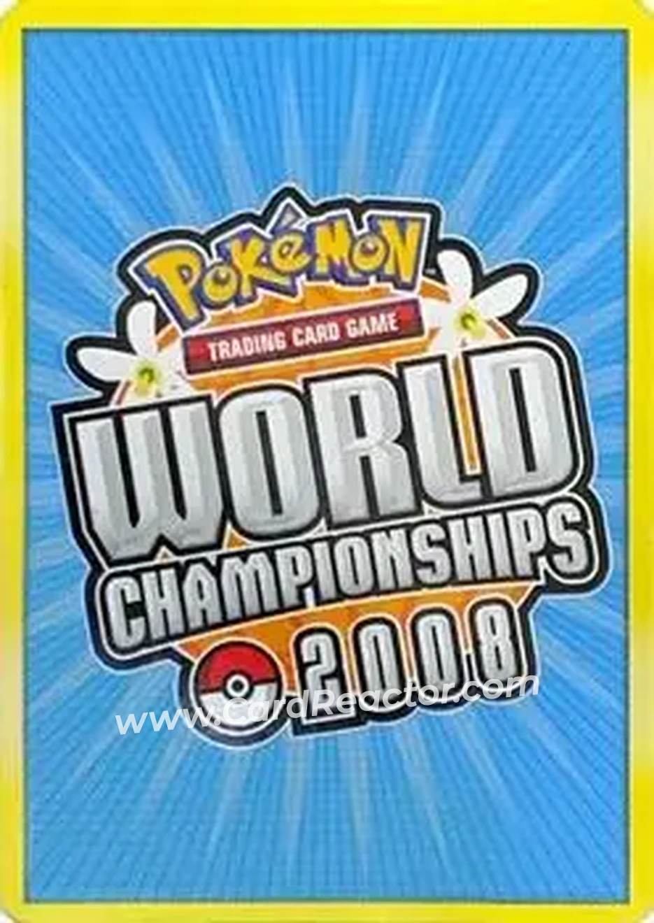 2008 Pokemon World Championship - Empotech #15/106 - Claydol - Back