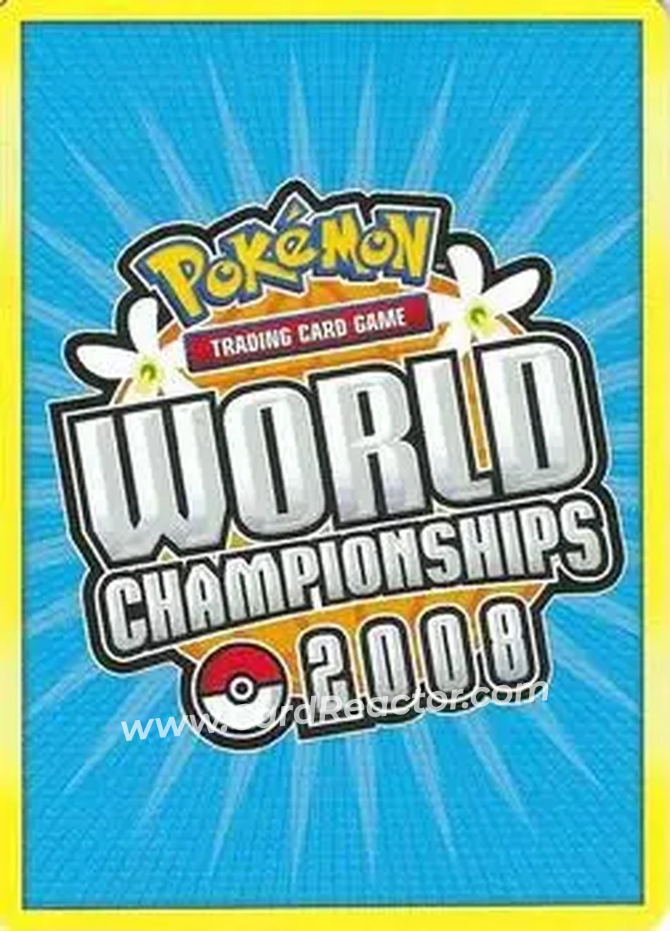 2008 Pokemon World Championship - Empotech #72/100 - Piplup - Back
