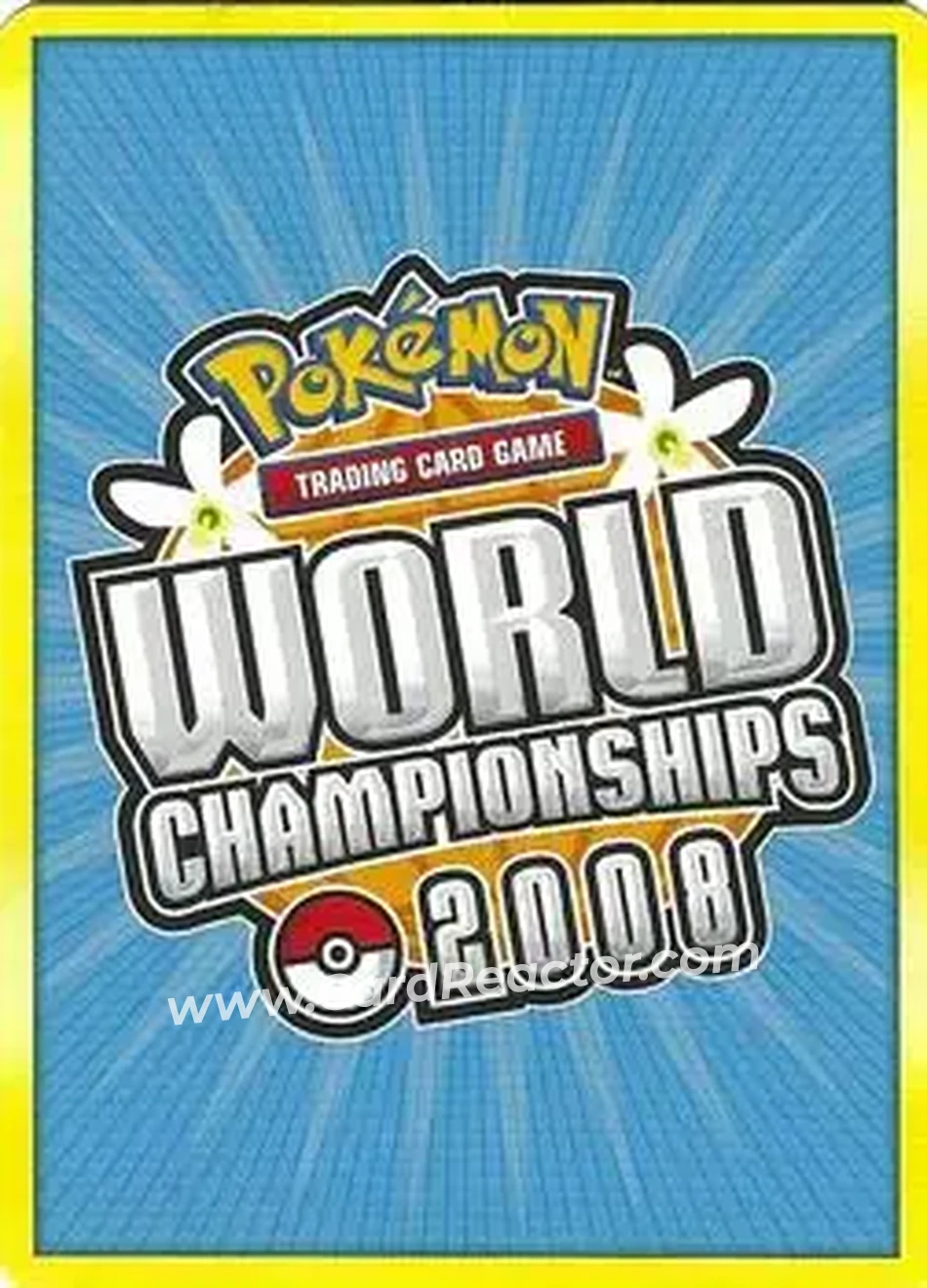 2008 Pokemon World Championship - Intimidation #118/123 - Multi Energy - Back