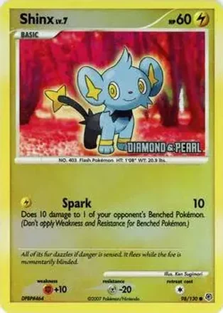 2008 Pokémon Burger King Promos #98/130 - コリンク